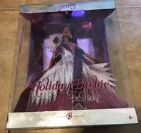 Barbie 2005 Holiday Christmas African American Bob Mackie Doll Factory Seald Barbie 2005 Holiday Christmas African American Bob Mackie Doll Factory Seald