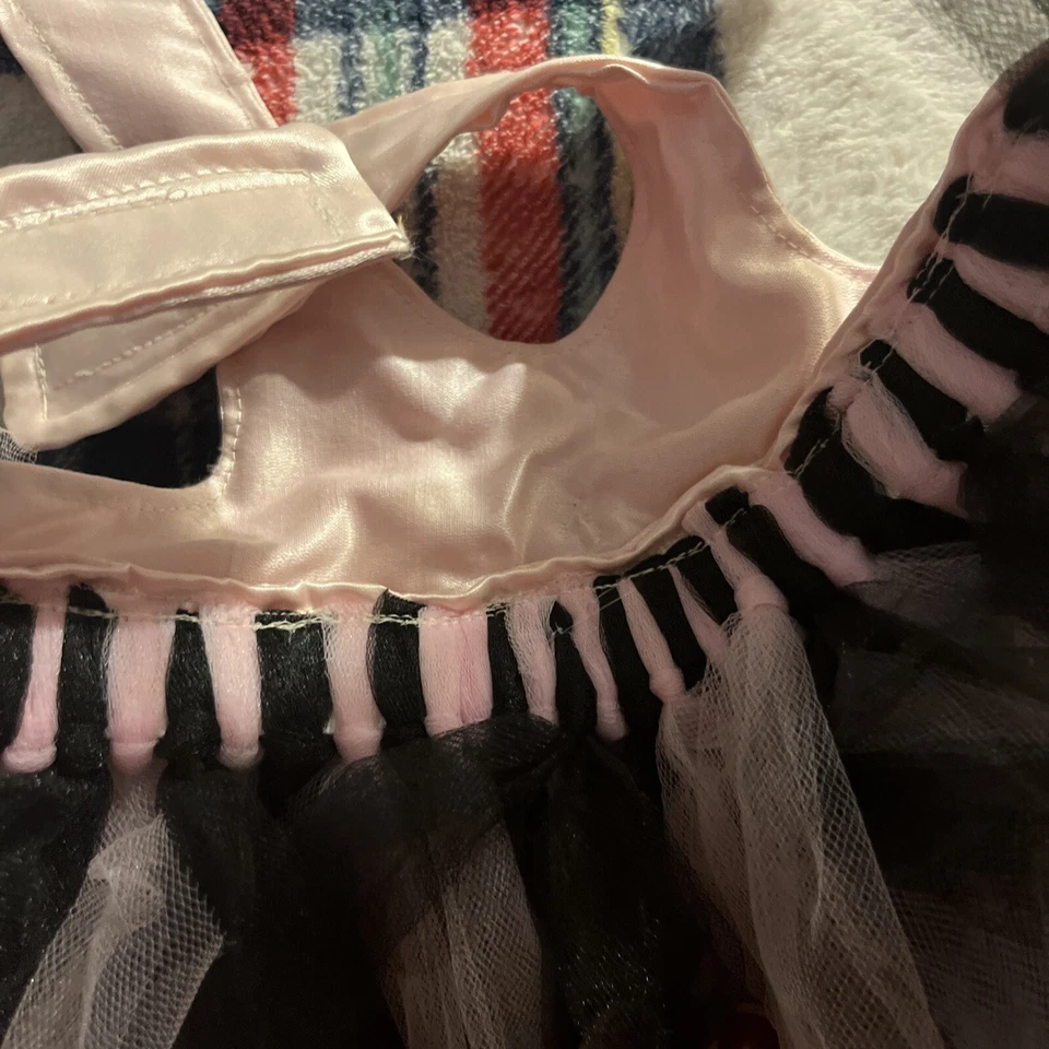 Dog Cat Pet Tutu Dress Small Or Medium Hand Made Pink - Image 4 of 4