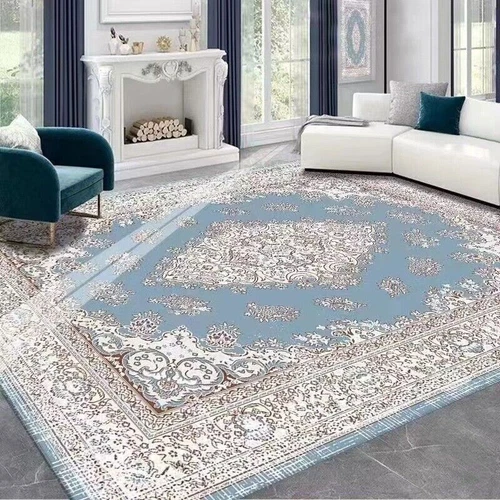 Retro Area Rugs 8x10 for Living Room Bedroom Floor Mat Non-slip Machine Washable - Picture 3 of 10