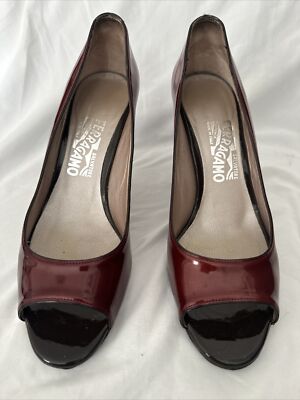 FERRAGAMO Salvatore BLOOD PATENTCALF FONDENTE PATENTCALF  display picture 2