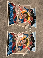 Avengers By Capcom Side Art NOS Never Used