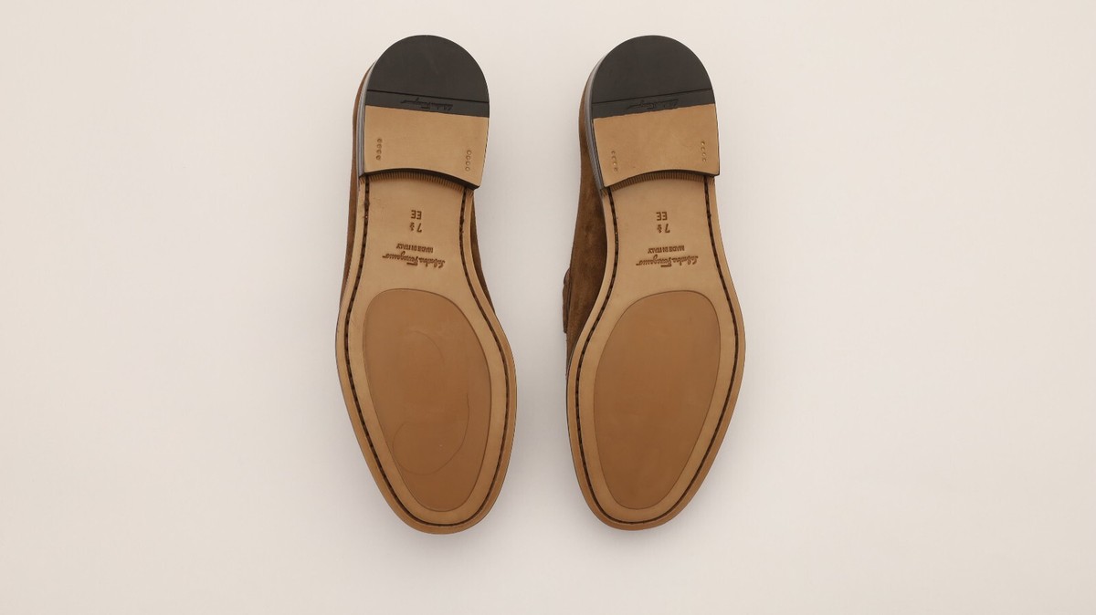 Salvatore Ferragamo brown Rolo. Size 11 E Salvatore Ferragamo Rolo 15 Mocassin Shoes Black – Ask Me Wear main image 3