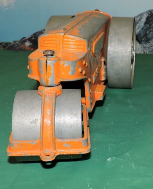 VINTAGE HUBLEY TOY DIESEL 480 METAL STEAM ROLLER WITH SOLID WHEELS eBay