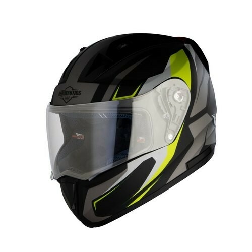 SB-1 Dashing Honda Gris Complet Visage Casque Uni Visière L Taille 600mm Aes