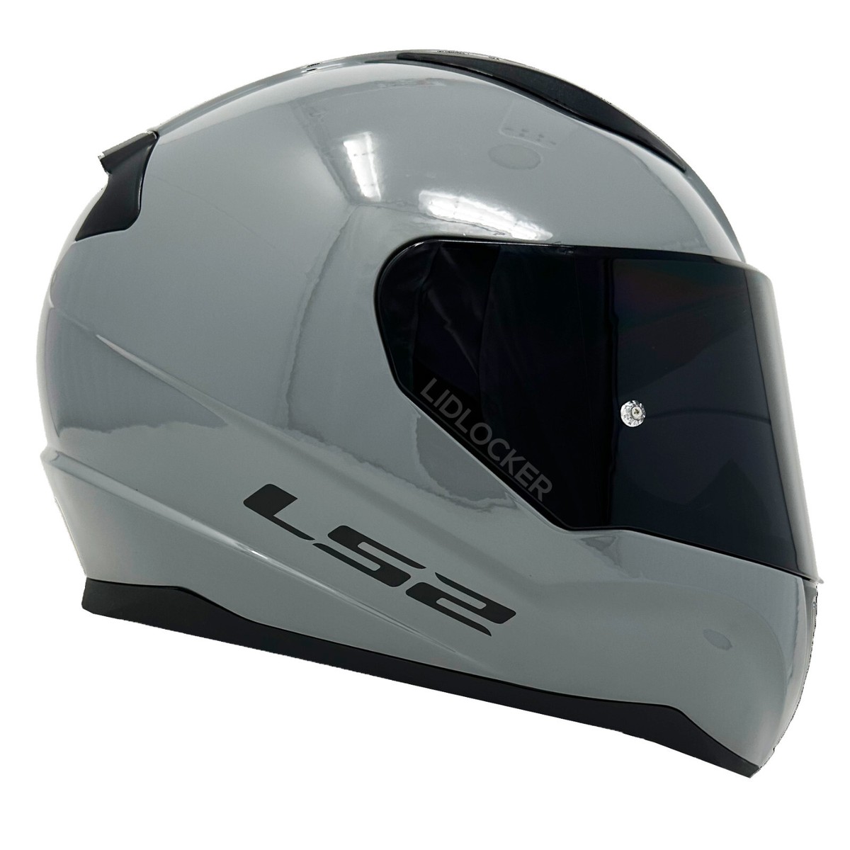 LS2 FF353 Rapid Full Face Motorbike Helmet - Nardo Grey With Dark Visor, Lightweight & ACU Approved