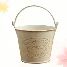 Metal Flower Vase Mini Pitcher Succulent Planter Vintage Container Can Bucket #