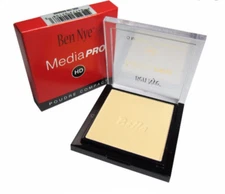 Ben Nye HD Media Pro Poudre Compact Pressed Banana Powder NEW TALC FREE HDC-106