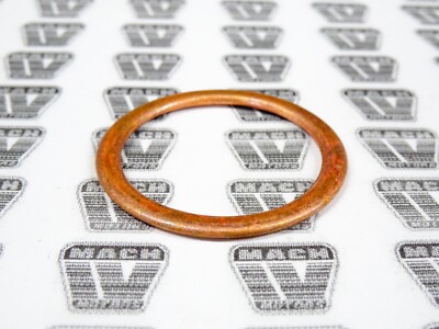 Kawasaki NOS NEW 18067-004 Exhaust Pipe Holder Gasket EL EX KZ KLF