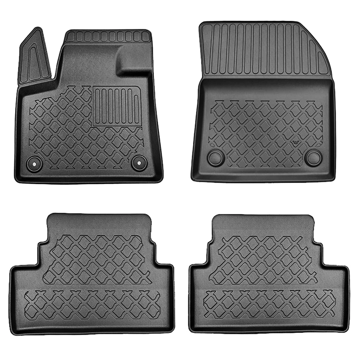 MTM SP-2677 Tapis de sol sur mesure en velour pour Peugeot 3008 de 2009 à 2016