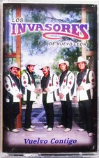 INVASORES DE NUEVO LEON "VUELVO CONTIGO"     " CASSETTE PRE OWND
