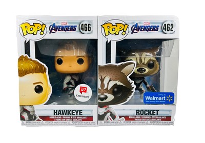 Funko Pop Hawkeye Ronin Haircut Walgreens Rocket Walmart Marvel Avengers