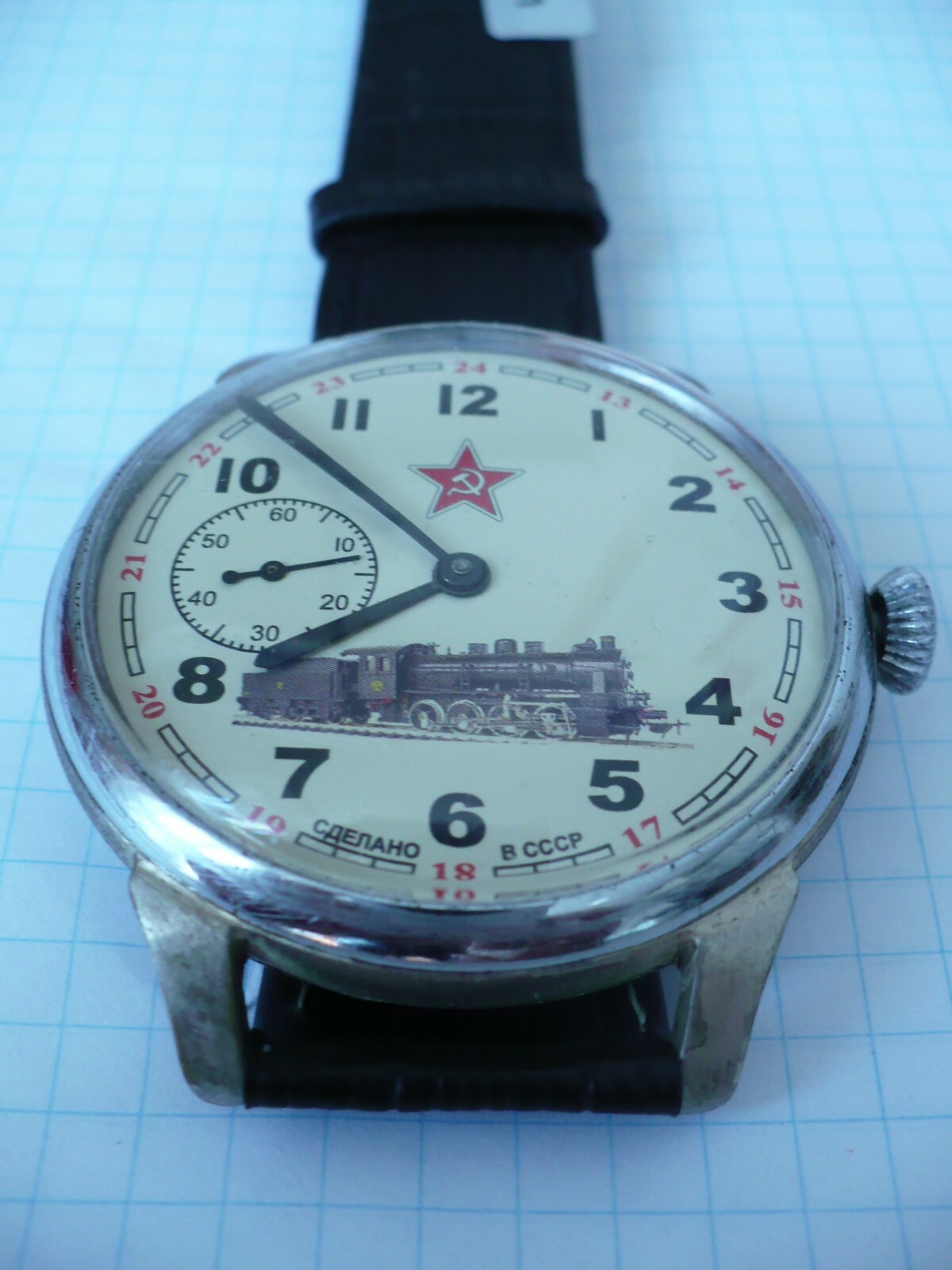 Vintage wrist watch, made in the USSR, partial restoration — image 3