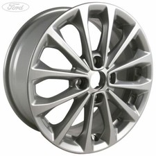 Genuine Ford Fiesta Mk7 Mk8 16" Alloy Wheel 12 Spoke Sparkle Silver 2238315
