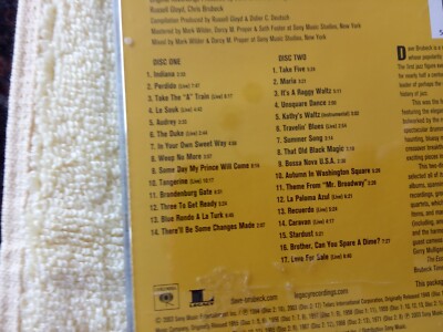DAVE BRUBECK- take 5/INDIANA/Brandenburg gate/Tangerine/AUDREY- La Paloma Azul