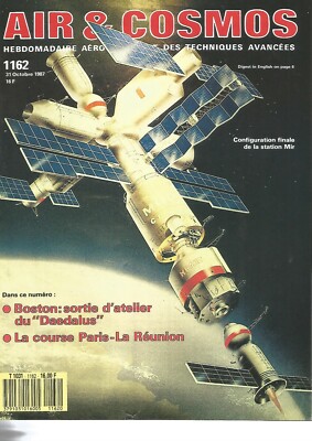 AIR & COSMOS Nr.1162 ''DAEDALUS'' / A.320 / ATR 72 / SUNBIRD N°2 / A. MIKROWELLE
