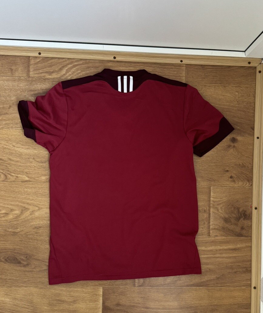 2014-2016 LATVIA FOOTBALL SHIRT JERSEY ADIDAS RARE ADIDAS VINTAGE RARE SZ S thumbnail 3