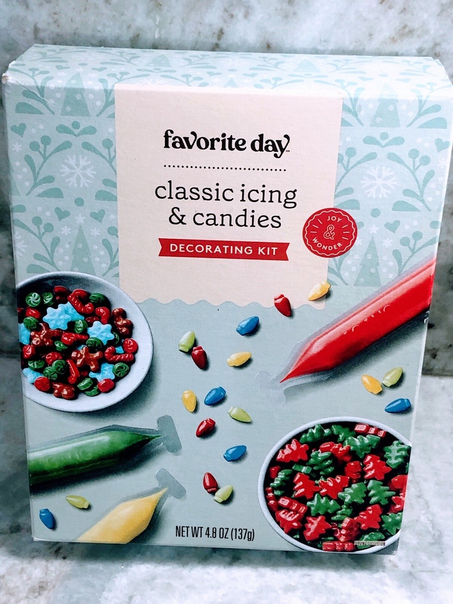 Target-Favorite Day Christmas Classic Icing/Candies Decorating 