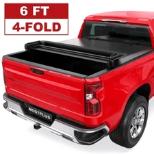 4 Fold 6FT Soft Truck Bed Tonneau Cover For 2015-2026 Chevy Colorado GMC Canyon