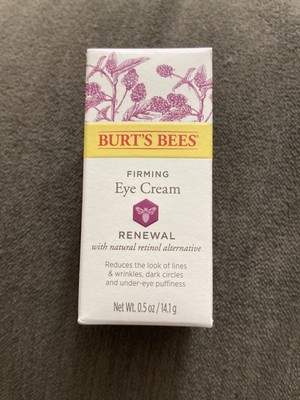 burt's bee firming eye cream