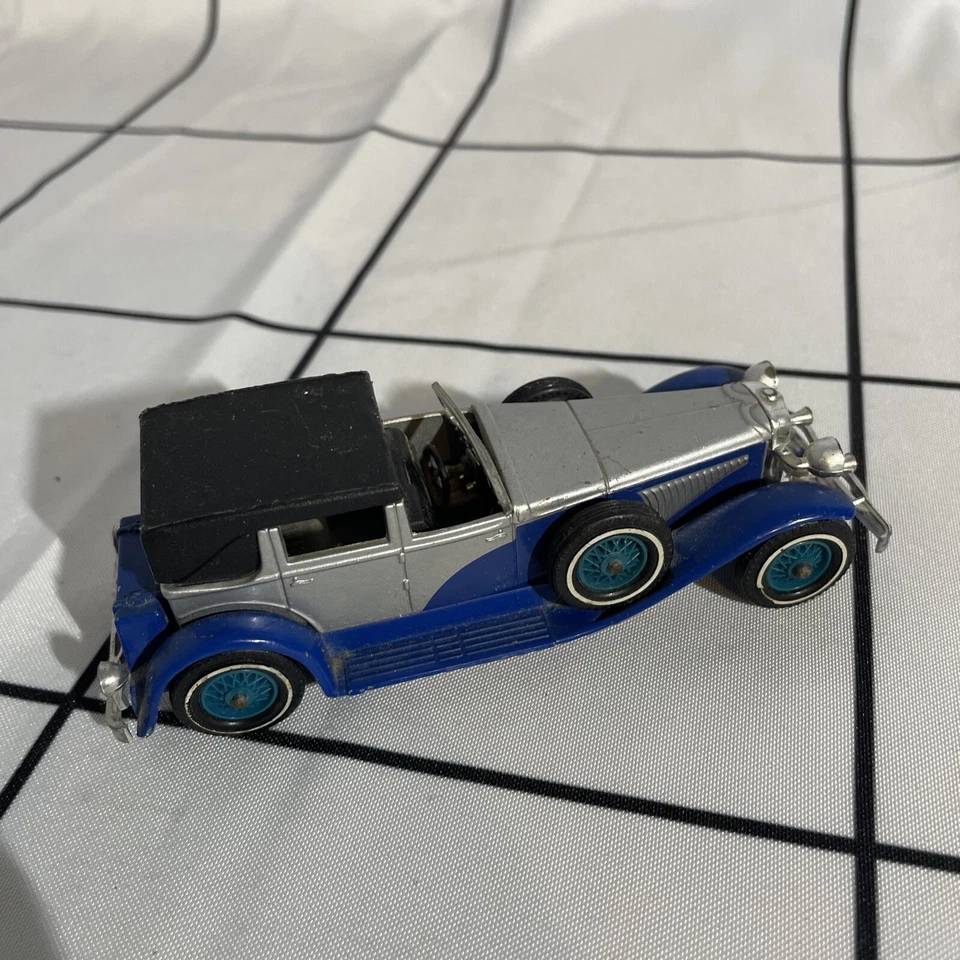 MATCHBOX MODELS OF YESTERYEAR Y4-4 1930 DUESENBERG MODEL J TOWN CAR ISSUE 28 - Image 3 of 4