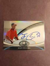 2011 Bowman Platinum - Prospect Autographs Jean Segura #BPA-JSE (AU, RC)
