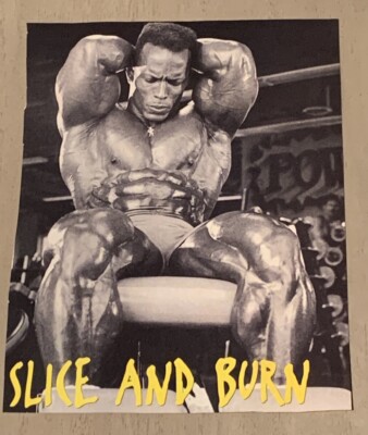 Shawn Ray Ab Training  Slice And Burn  Bodybuilding Photo Clipping 7x6
