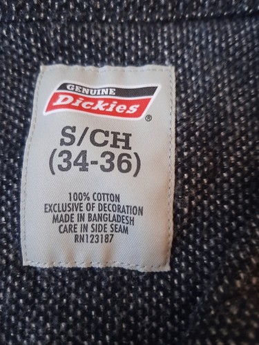 DICKIES Genuine Shirt For Boys Size S/ch (34-36) Button Dowm Shirt ... - Picture 4 of 6