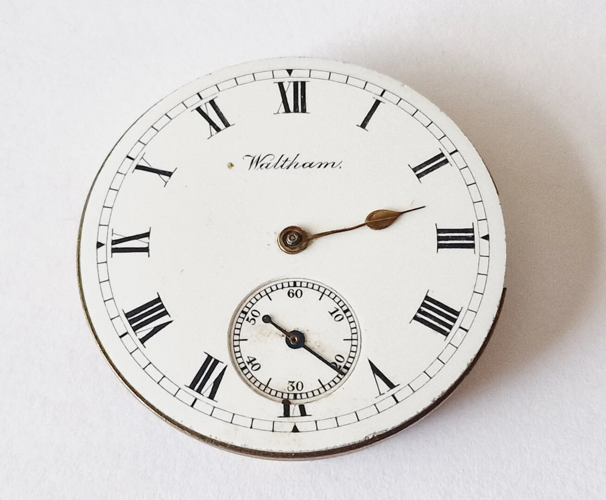 Waltham Pocket Watch for Repair Restoration 15 Ligne
