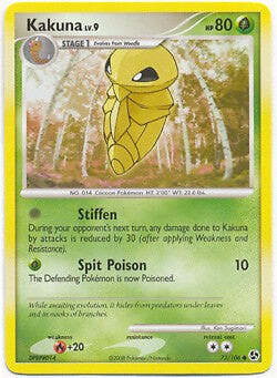 Pokemon Diamond & Pearl Great Encounters - Kakuna (Common) Card 73/106