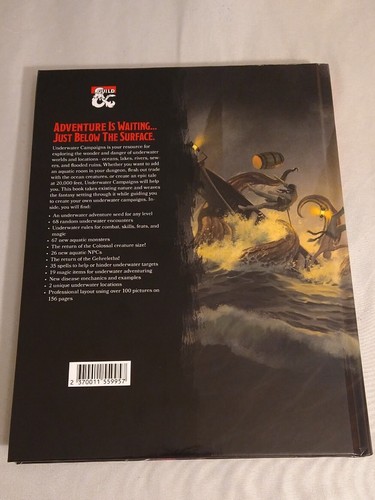 Dungeons and Dragons 5th edition  Underwater Campaigns - Picture 2 of 6