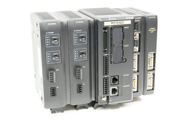 KEYENCE High Speed Vision Controller CV-X150FP + CA-DC21E + CV-E500 + SD (1343)
