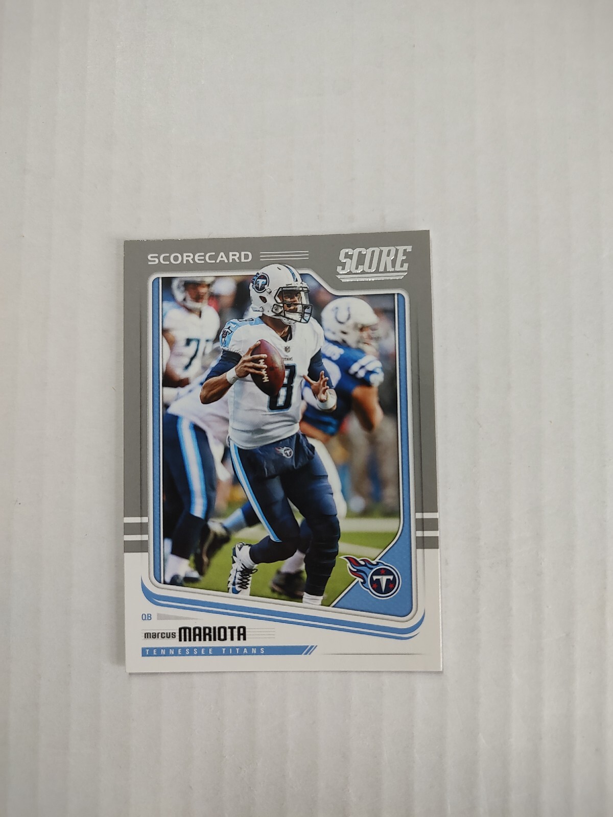 2018 Score Scorecard Marcus Mariota #311 (PWE)