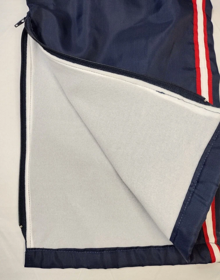 Neff Snow Board Pantalones Hombre XL - LA / Azul Marino, Rojo, Rayas Blancas - Sin Bolsillos Foto 4 de 4