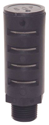 High Flow Super Quiet Air Tool Pneumatic Muffler Vent Breather Silencer 1/4 NPT 