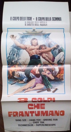 Movie Poster - 3 Shots That Shatter - From 1973 N.322
