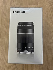 Canon EF 75-300mm f/4-5.6 III Telephoto Zoom Lens New Sealed Free Shipping