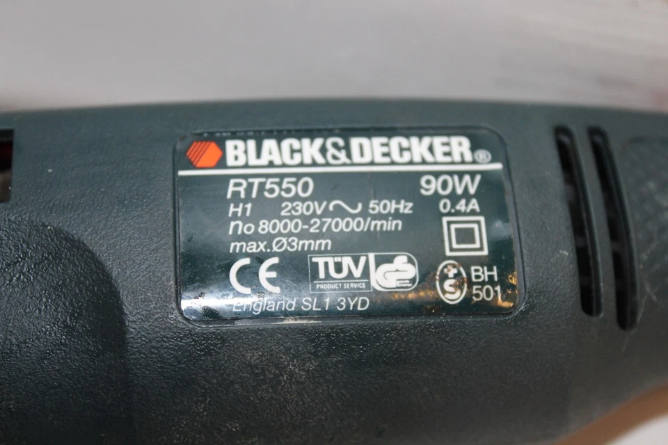 Black & Decker Wizard RT550 Rotary Multi Tool with Case & Accessories. - Image 4 of 4