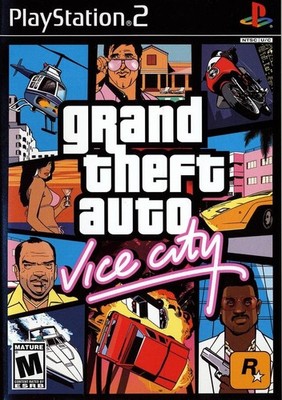 Grand Theft Auto: Vice City - Playstation 2 Game Only 710425271458