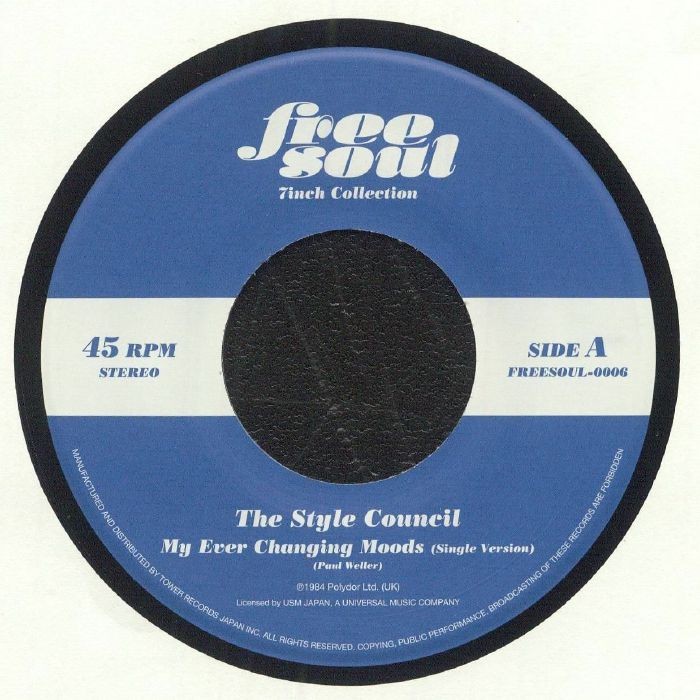 STYLE COUNCIL, The/SERGIO MENDES & THE BRAZIL '66 - My Ever Changing Moods - 7""