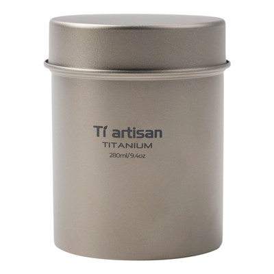 Siegelbox Zinn Teebehälter Titanium Tragbare Größe Versiegelte Dosen Kaffeedose