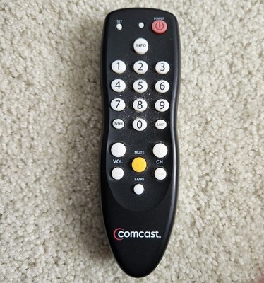 Genuine COMCAST Remote RC2392101/02Black/B #3139-228-54712 Tested OEM