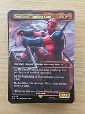 Baraja Comandante Personalizada ~ Doppels Caóticos ~ Deadpool, Carta Coleccionable ~ Mazo de 100 Cartas