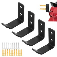 4 PCS Jack Stands Wall Mount Organizer, Heavy Duty Garage Hook Hanger for 2 ...