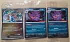 Gamestop- Two GENGAR Promo's and One Best Buy Promo Card 50/88, 107/82.