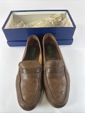 Vintage GUCCI Brown Leather Penny Loafers Hecho En Venezuela Mens Size 8