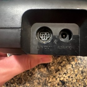 Sega Genesis Model 3 Console AV Cable Power Cord and 6 Button Tested and Working