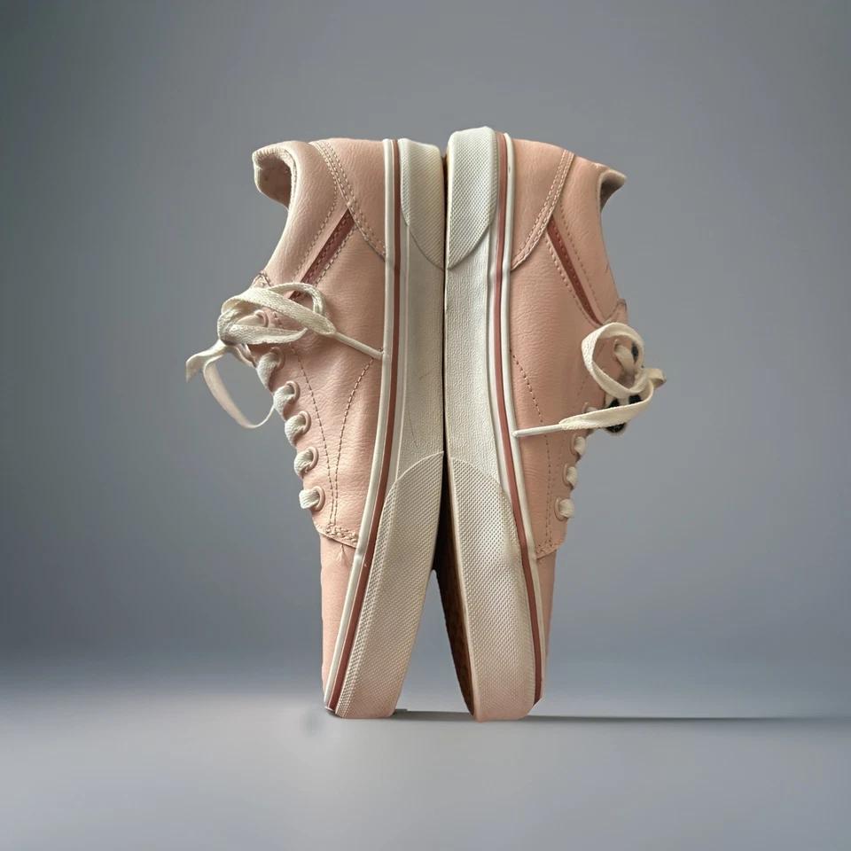 ZAPATOS VANS OLD SKOOL ZAPATILLAS CORBATA BAJA ROSA MELOCOTÓN MUJER TALLA 9 GR8 ESTADO ¡GUAU! Foto 3 de 4