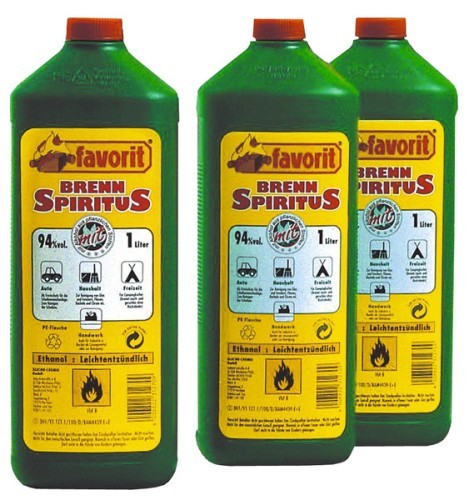 Brennspiritus 1000 Ml, FüR Haushalt, Auto, Freizeit, Handwerk, Spirituskocher-image