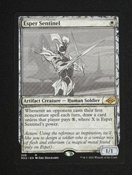 Esper Sentinel Showcase Modern Horizons 2 #328 Rare