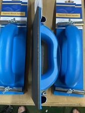 Gyproc Hand Sander /block Sander Lightweight Durable Drywall Hand Sander Blue